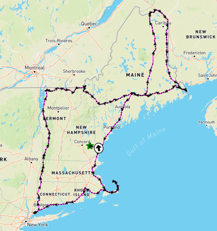 The Ultimate Guide To The Map Of New England In 2023 1716